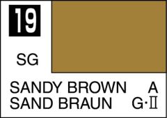 Mr Color 10ml Sandy Brown Satin Gloss # C019