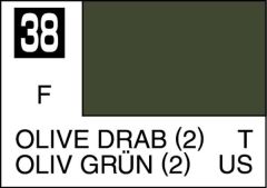  Mr Color 10ml Olive Drab (2) Flat # C038