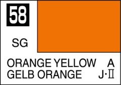 Mr Color 10ml Orange-Yellow Satin Gloss # C058