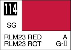 Mr Color 10ml Red RLM23 Satin Gloss # C114