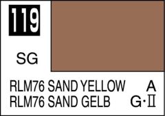 Mr Color 10ml Sand Yellow RLM76 Satin Gloss # C119