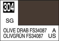 Mr Color 10ml Olive Drab FS34087 Satin Gloss # C304