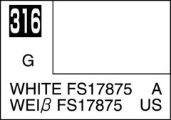 Mr Color 10ml White FS17875 Gloss # C316