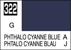  Mr Color 10ml Phthalo Cyanne Blue Gloss # C322