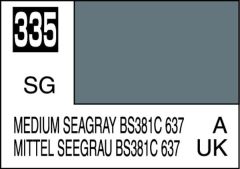 Mr Color 10ml Medium Seagray Satin Gloss # C335