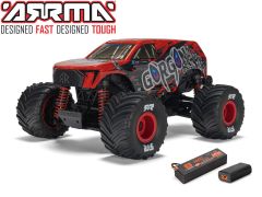 Arrma 1/16 GORGON GROM 4X4 RTR Monster Truck Red # 2130T2