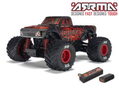 Arrma 1/16 QUAKE GROM 4X4 RTR Monster Truck Red # 2137T1