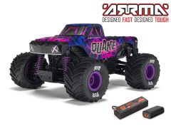 Arrma 1/16 QUAKE GROM 4X4 RTR Monster Truck Purple # 2137T3