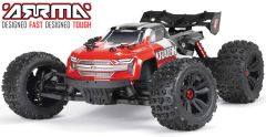 Arrma 1/10 Kraton 4x4 4S BLX Centre Diff Speed MT (Red) # ARA4408V2T3