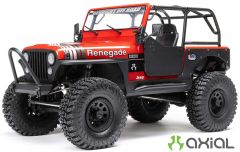 Axial 1/10 SCX10 III Jeep CJ-7 4WD Brushed RTR, Red # 03008T1