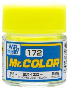  Mr Color 10ml Flouresent Yellow Satin Gloss # C172
