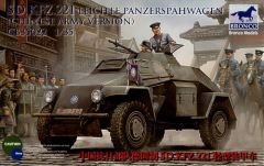 Bronco Models 1/35 Sd.Kfz.221 Armoured # 35022 - Plastic Model Kit