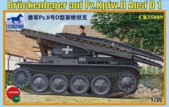 Bronco Models 1/35 Bruckenleger Auf Pz.Kpfw.II ausf D1 # 35089 - Plastic Model Kit