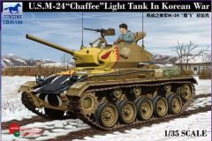 Bronco Models 1/35 US M-24 Chaffee Light Tank # 35139 - Plastic Model Kit