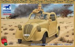 Bronco Models 1/35 Italian Light Staff Open top # 35164 - Plastic Model Kit