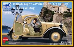 Bronco Models 1/35 Italian Light Civil # 35165 - Plastic Model Kit
