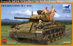 Bronco Models 1/35 French M24 Chaffeein Indochina # 35166 - Plastic Model Kit