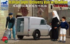 Bronco Models 1/35 Italian Light Delivery Van # 35171 - Plastic Model Kit