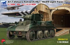 Bronco Models 1/35 A17 Vickers Tetrarch Mk.I/Mk.ICS Light Tank # 35210