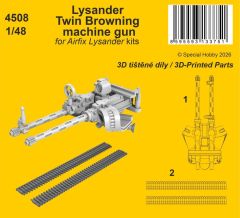 CMK/Czech Master Kits 1/48 Westland Lysander Mk.I/Mk.III Twin Browning Machine Gun # 4508