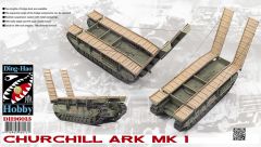 Ding-Hao Hobby 1/35 British Army Churchill ARK Armoured Ramp Karrier Mk 1 # 96013