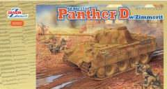 Dragon 1/35 Sd.Kfz.171 Panther D w/Zimmerit # 6428 - Plastic Model Kit