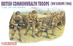 Dragon 1/35 British Commonwealth Troops (NW Europe 1944) # 6055