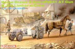 Dragon 1/35 Horse drawn 2.8cm sPzB41 anti tank # 6079 - Plastic Model Kit