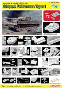 Dragon 1/35 Sd.Kfz.181 Pz.Kpfw.VI Ausf.E Gruppe Fehrmann Tiger I # 6484