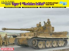 Dragon 1/35 Pz.Kpfw.VI Ausf.E Sd.Kfz 181 Tiger 1 “Tunisian Initial” s.Pz.Abt.501 and Pz.Rgt.7 Tunisia 1942-43 # 6608