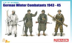 Dragon 1/35 Winter German Infantry # 6705 - Plastic Model Kit