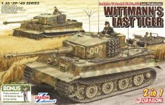 Dragon 1/35 German Tiger I Late Production Wittmann`s Last Tiger # 6800