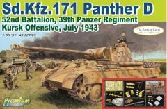 Dragon 1/35 Sd.Kfz.171 Panther D 52nd Battalion, 39th Panzer Regiment Kursk Offensive, July 1943 # 6867