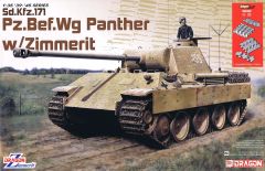 Dragon 1/35 Pz.Bef.Wg Panzther w/t Zimmerit # 6965