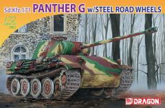 Dragon 1/72 Pz.Kpfw.V Ausf.G Panther With Steel Road Wheels # 7339