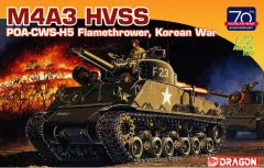 Dragon 1/72 Sherman M4A3 HVSS POA-CWS-H5 Flamethrower # 7524