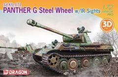 Dragon 1/72 Sd.Kfz. 171 Panther G Steel Wheel with IR Sights # 7697