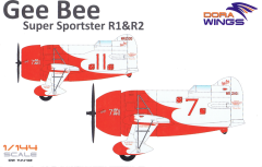Dora Wings 1/144 Gee Bee Super Sportster R1 and R2 # 144-02