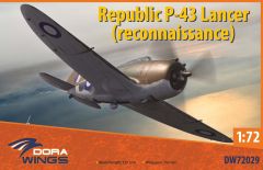Dora Wings 1/72 Republic P-43 Lancer Reconnaissance # 72029