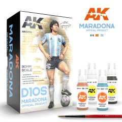 AK Interactive 90mm Maradona Scale Figure # 0010