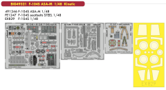 Eduard Big-Ed 1/48 Lockheed F-104S ASA-M Starfighter 1/48  #49321
