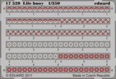 Eduard 1/350 Life Buoy # 17520