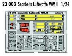 Eduard 1/24 Luftwaffe WWII seatbelts # 23003