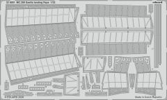Macchi C.200 Saetta landing flaps 1/32 (designed to be used with Italeri kits)
