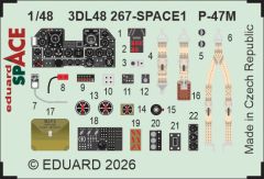 Eduard 1/48 Republic P-47M Thunderbolt Space Set # 48267