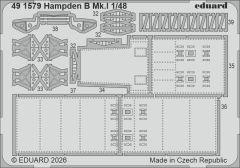 Eduard 1/48 Handley-Page Hampden B Mk.I # 491579
