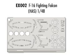 Eduard 1/48 F-16 Fighting Falcon HA # EX002