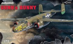 Eduard 1/72 GUNN's BUNNY North-American B-25J Mitchell Limited Edition # 2139