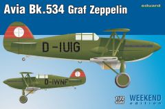 Eduard 1/72 Avia Bk-534 Graf Zeppelin Weekend edition # 7445