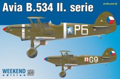 Eduard 1/72 Avia B-534/II Weekend Edition # 7448